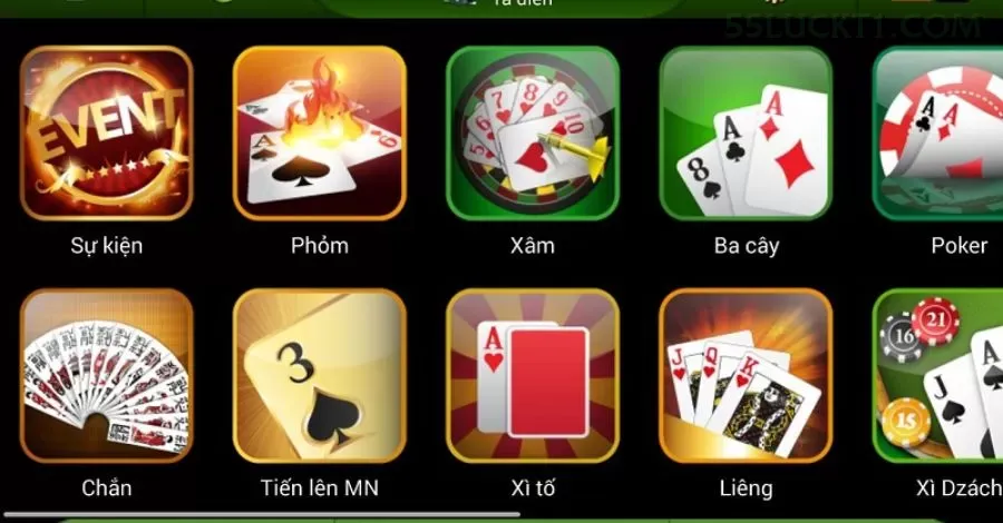 Cassino 55luck app mobile